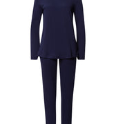 Malena Soft Cotton Pajama Set | Night Blue 74765-2624